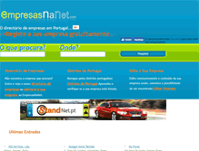 Tablet Screenshot of empresasnanet.com